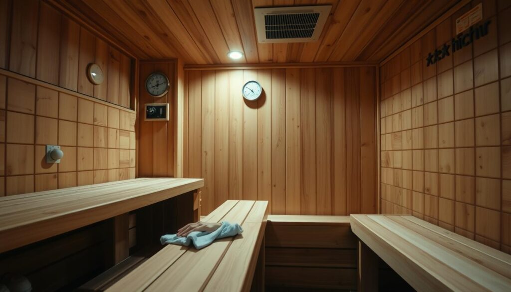 Sauna Wartung und Pflege
